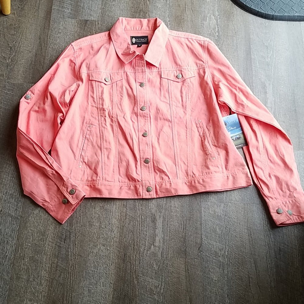 Outback Trading Company Blossom Denim Jacket